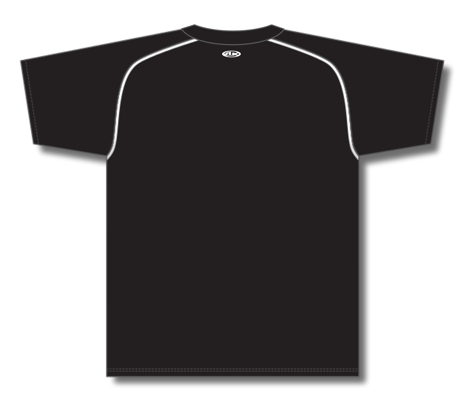 Two Button Baseball Jerseys BA1344-G01 5