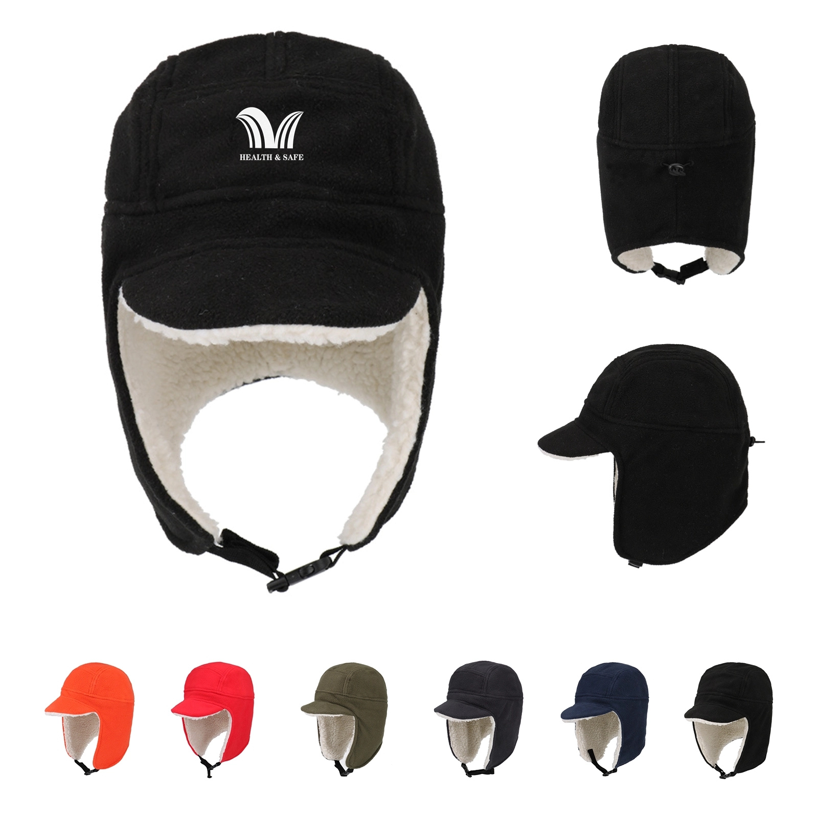 Fleece Warm Winter Hats 2