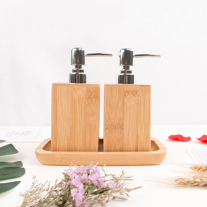 Natural Bamboo Soap Dispenser 7
