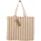 FEED Cotton and Jute Striped Tote 41