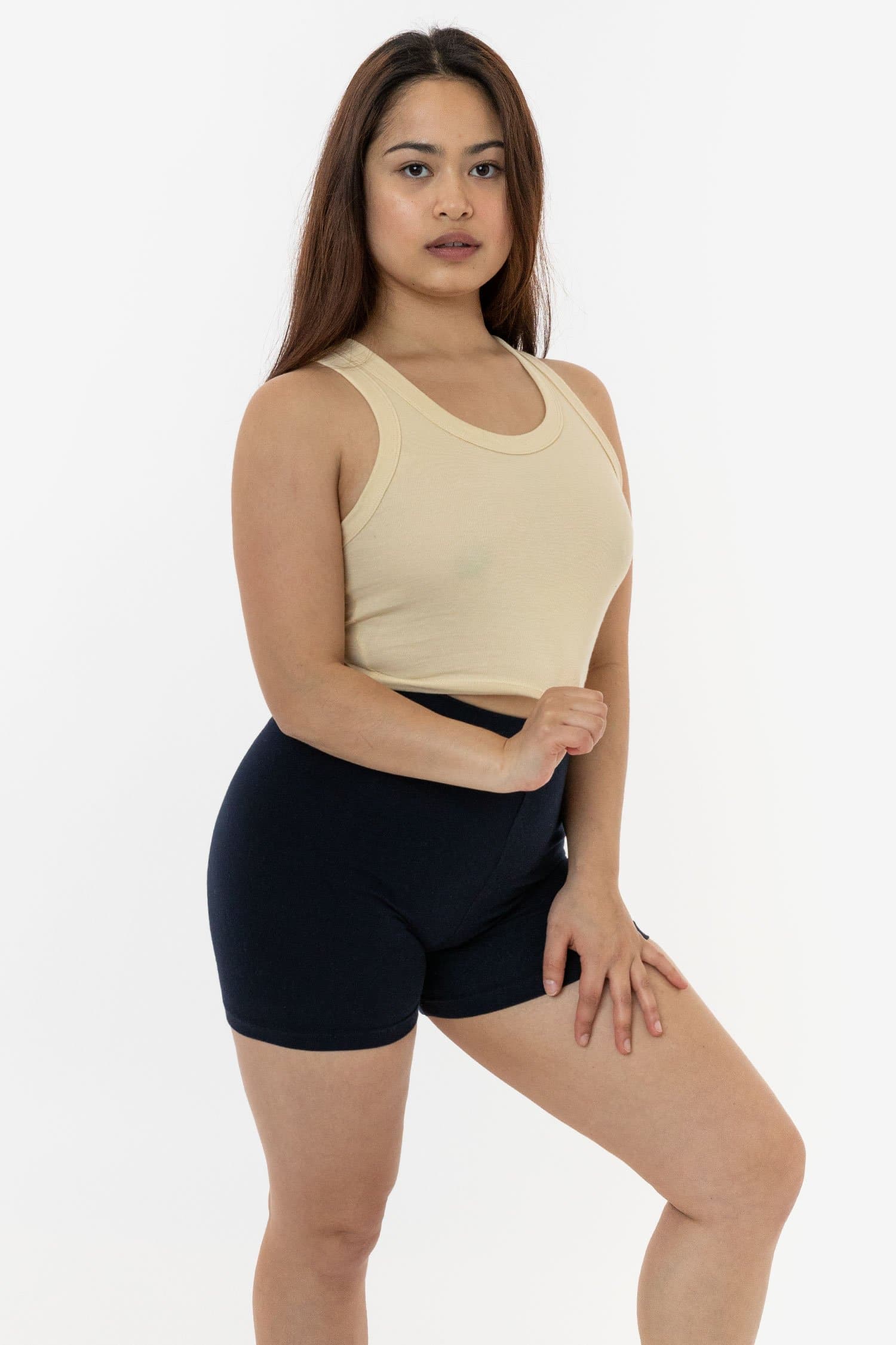 BABY RIB SPORTY CROP TANK 11