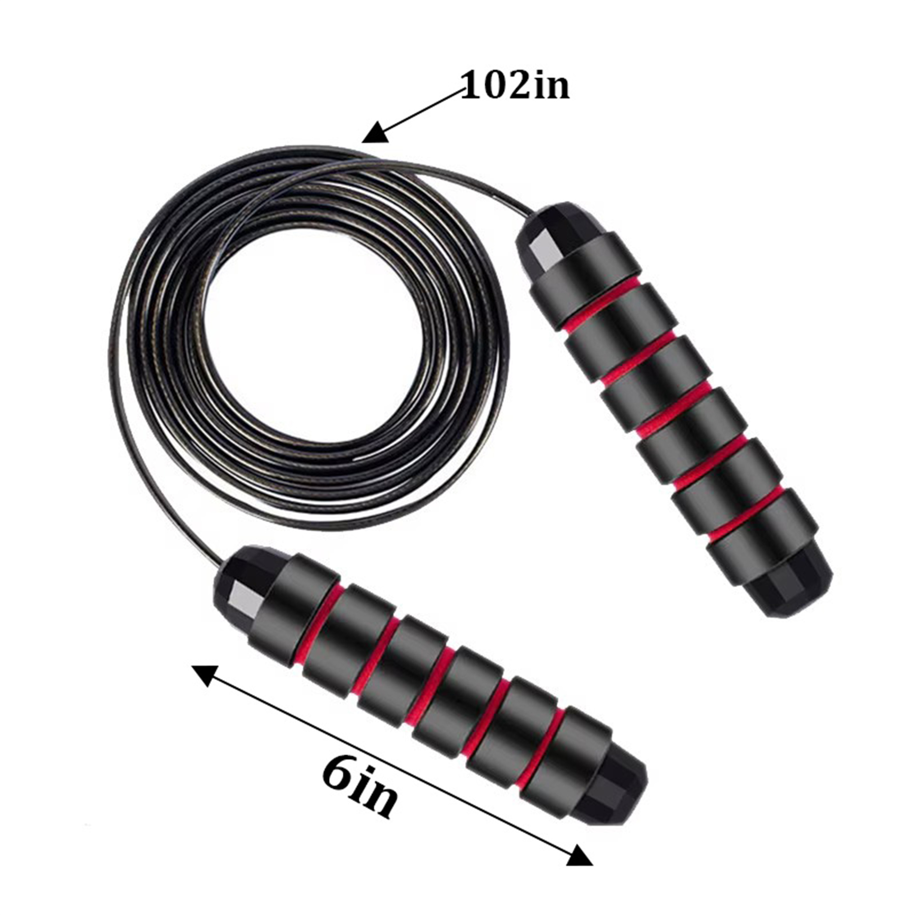 Adjustable Steel Jump Rope 4