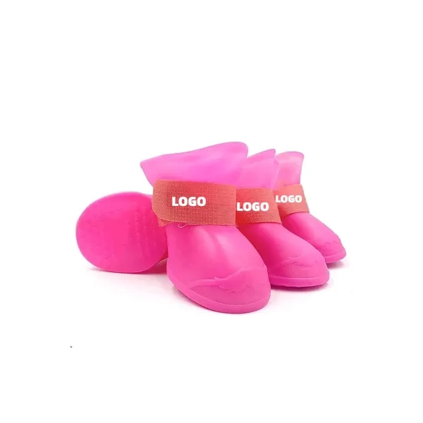 Silicone Anti-Slip Waterproof Pet Shoes 7