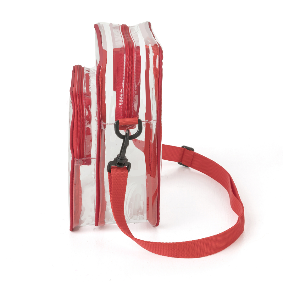 ClearPass Clear Crossbody Bag 7.5" x 3" 6
