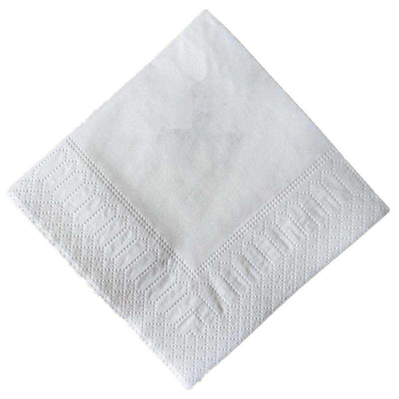 Custom Disposable 2-Ply White Dinner Napkins 2
