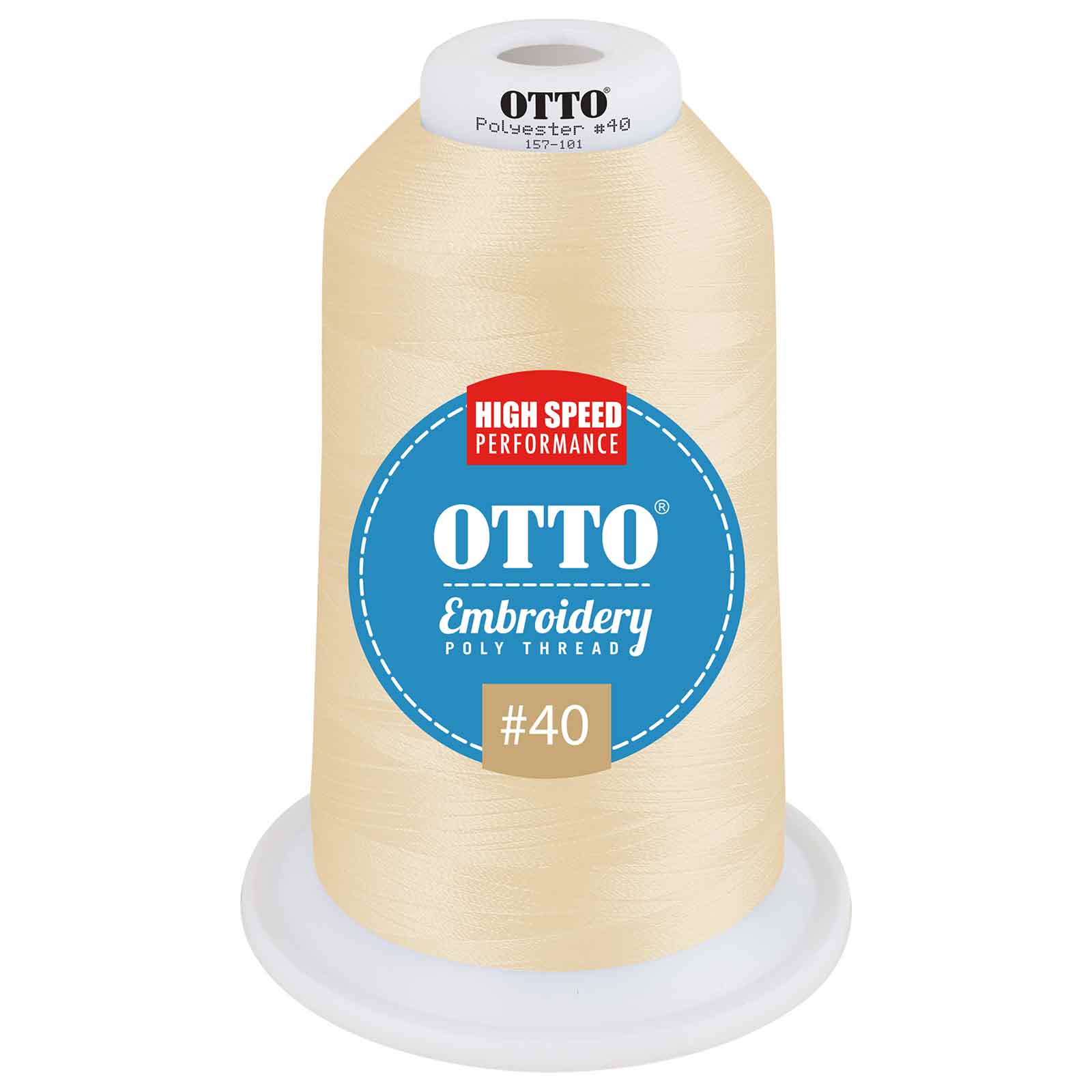OTTO Embroidery Poly Thread #40 5,500 yd. King Cone 865