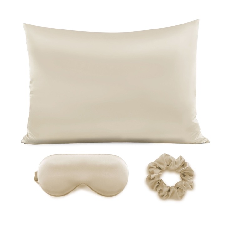 Silky Satin Pillow Covers with Hidden Zipper Set Of 3 9