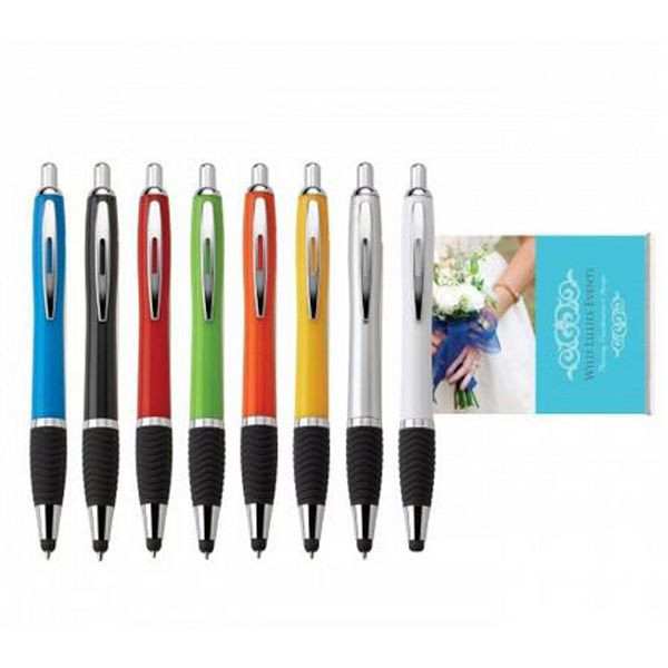 Ballpoint Banner Pen W/ Stylus 2