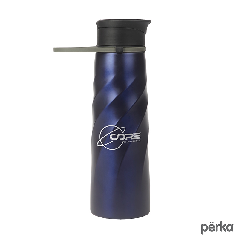 Perka® Tristan 34 oz./1L Single Wall Stainless Steel Sport Bottle 42