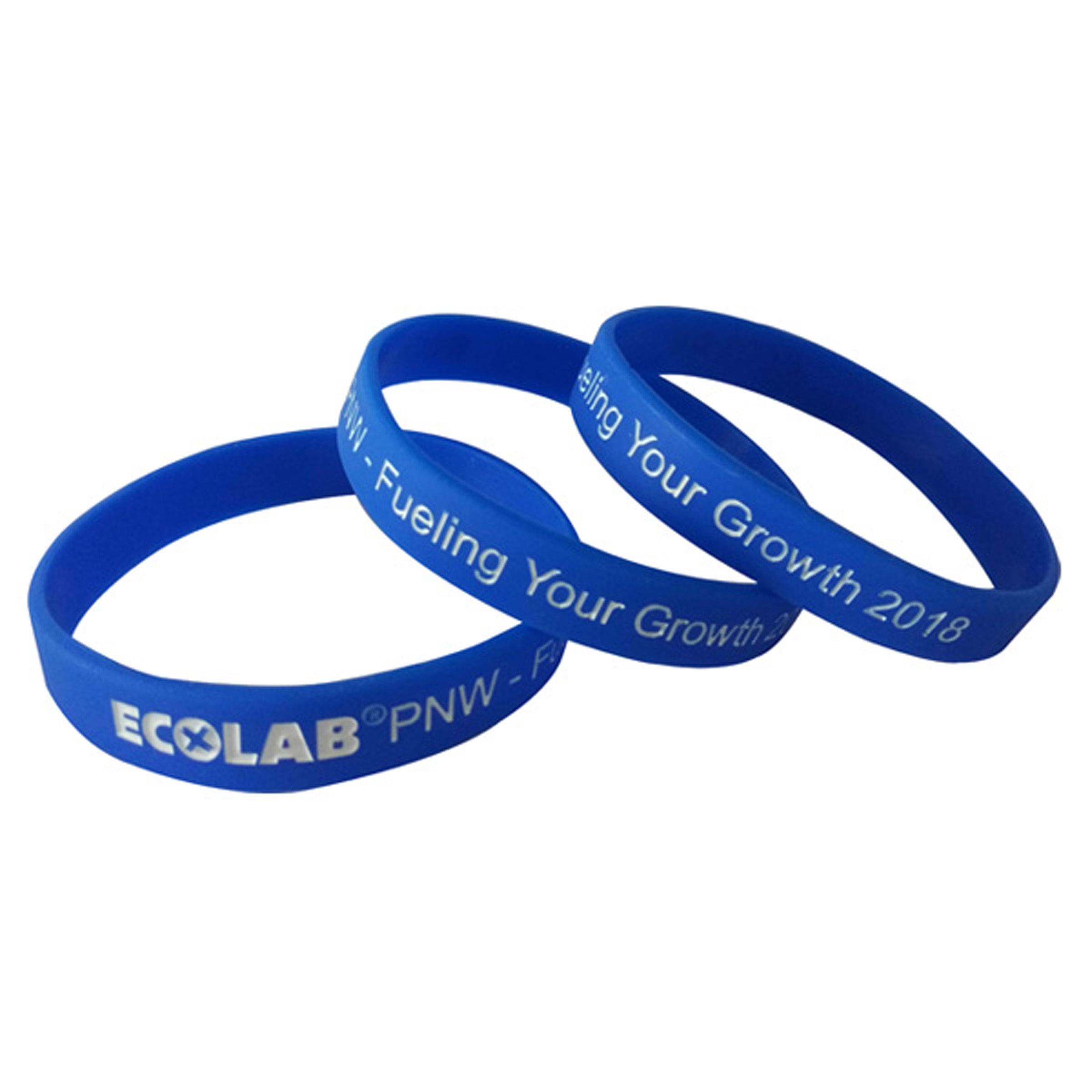 Deboss-Fill Silicone Wristbands 5