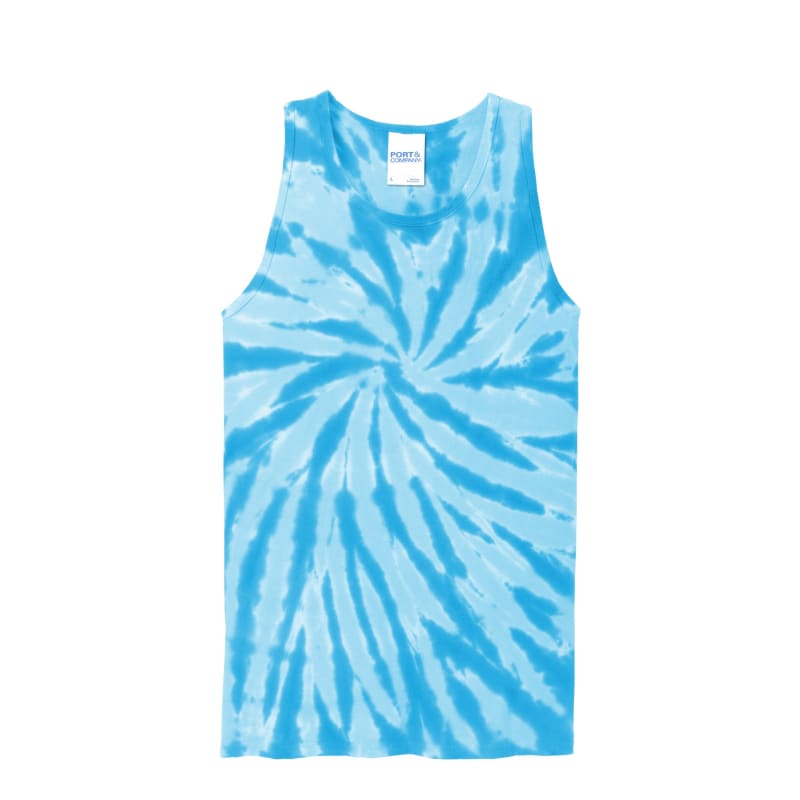 Port & Company Tie-Dye Tank Top. 23