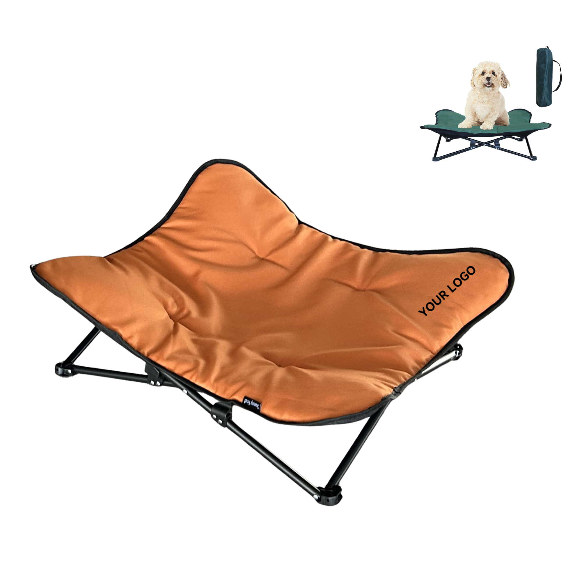 Compact Removable Folding Bed for Pets on the Go 2