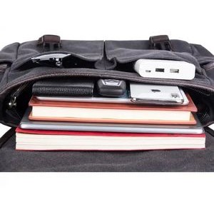 Classic Canvas Messenger Bag 4