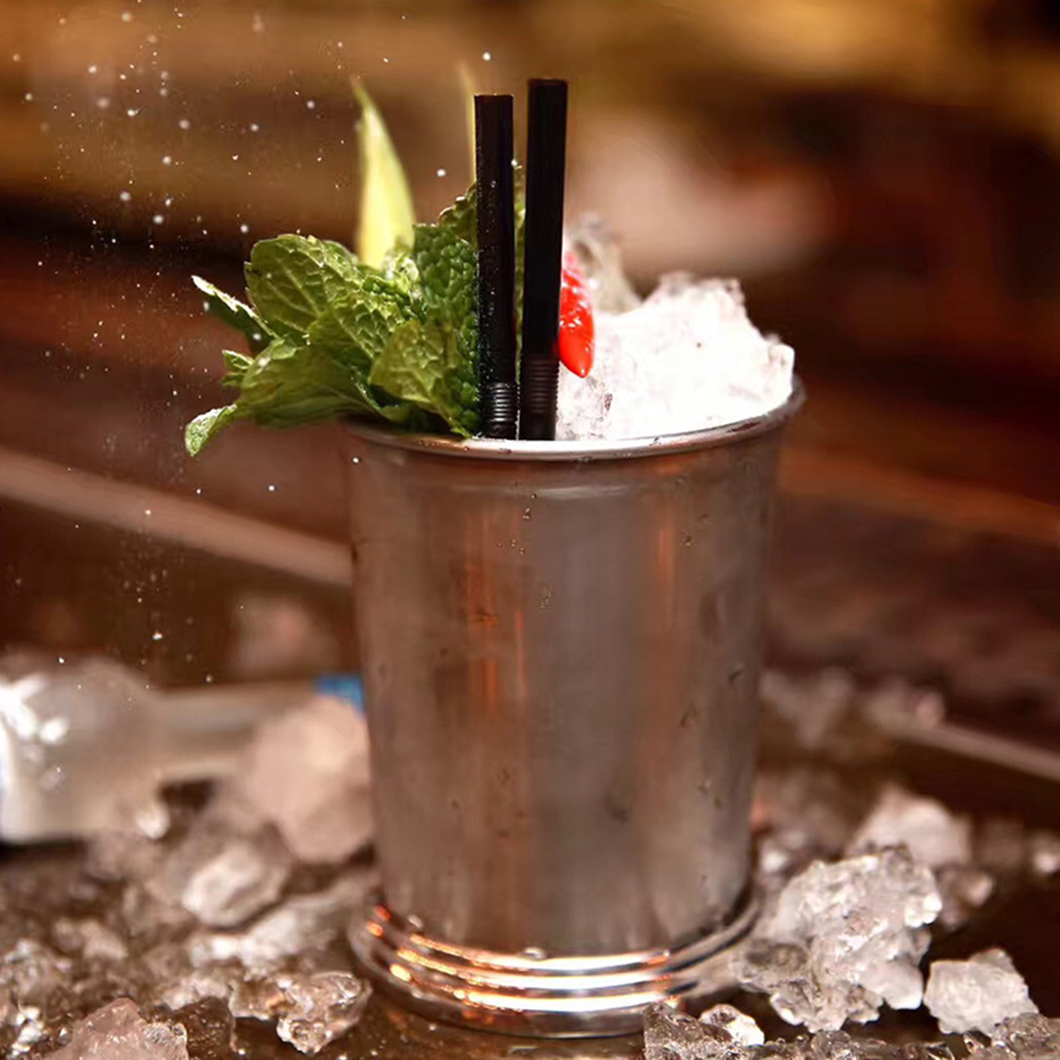 12 Oz Electroplated Mojito Mint Julep Cup 3
