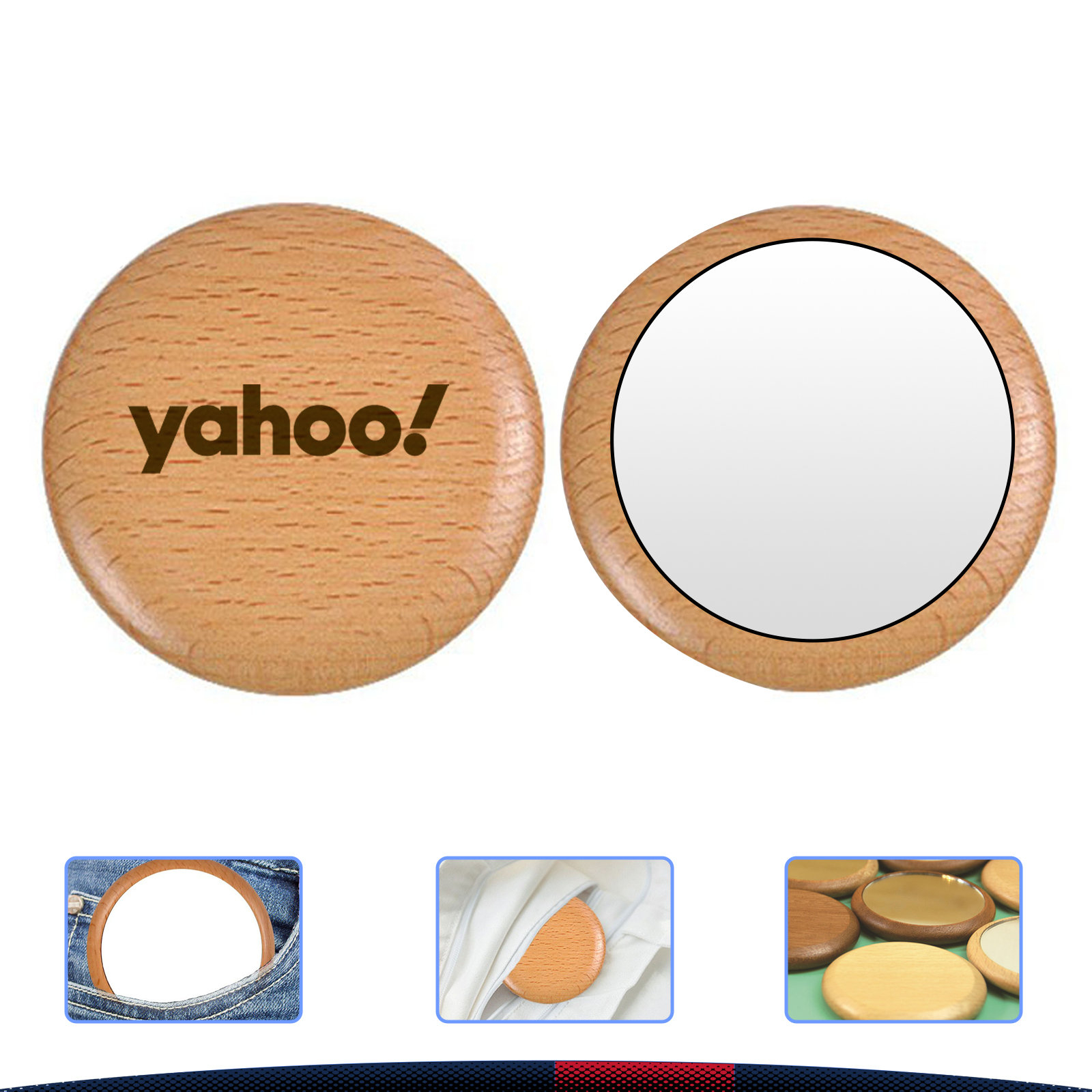 Krazy Wooden Mirror 2
