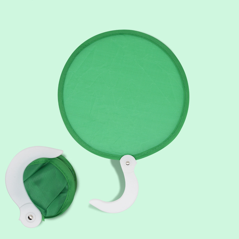 Foldable Round Fan with Handle 2