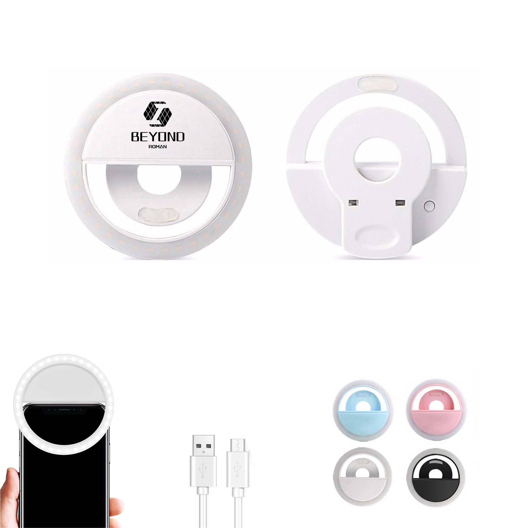 Clip-On Selfie Ring Light 1
