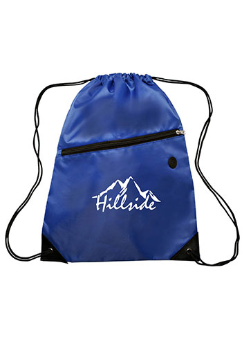 Custom Drawstring Bags with Pocket 12