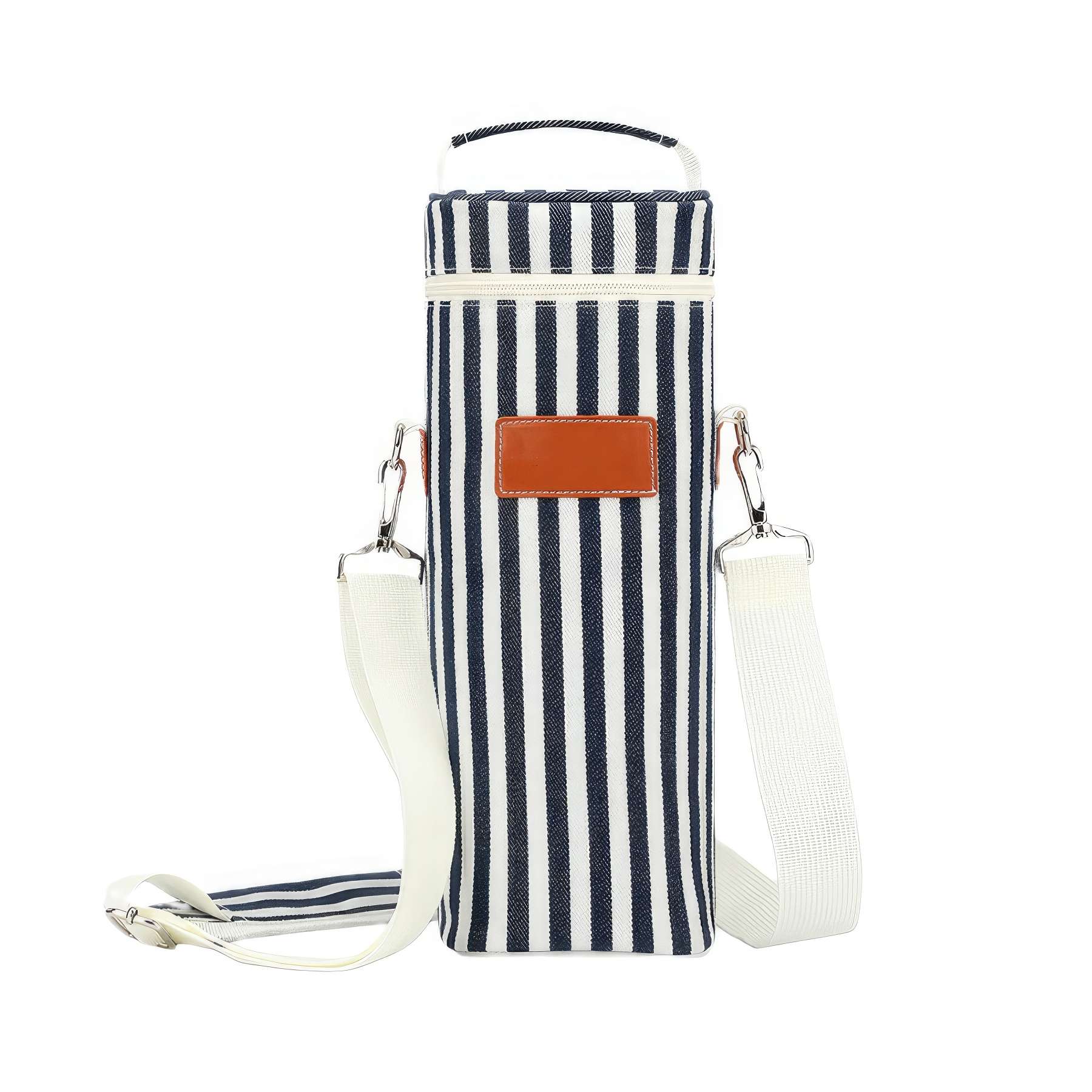 Custom Insulated 1 Bottle Wine Tote Carrier 2