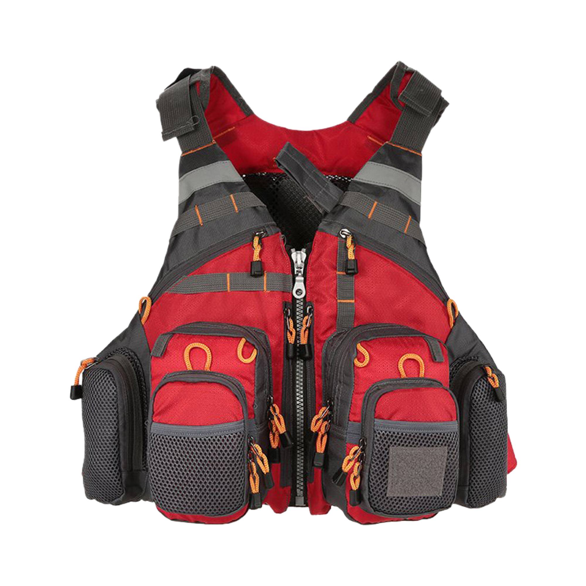 Adjustable Multi-Pocket Life Vest With Floatation 5