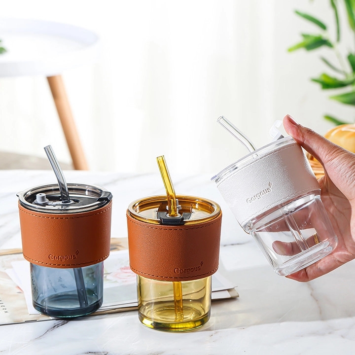 400ML/13.5OZ Transparent Glass Cup 6