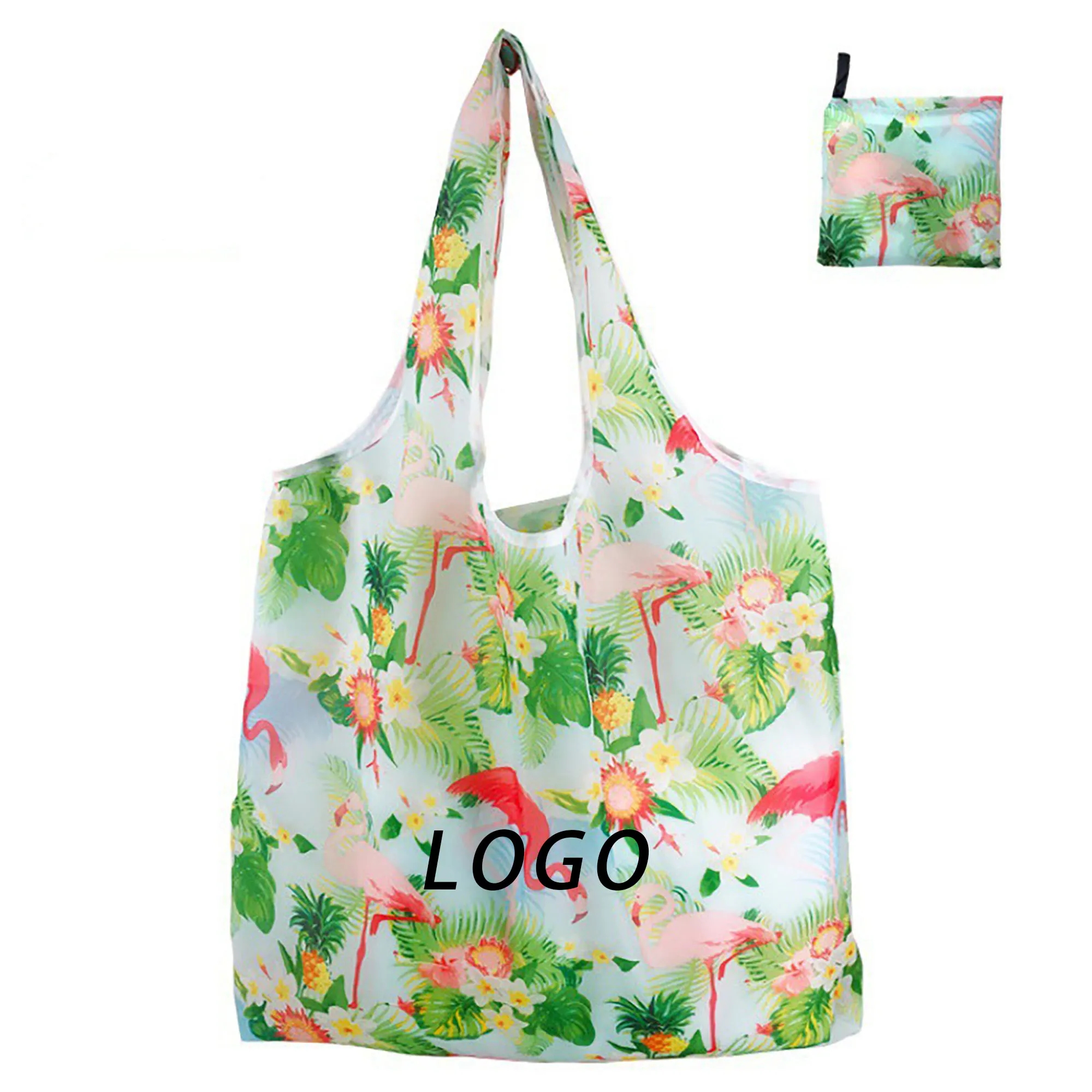 Polyester Shopping Bag With Logo For Shopping 2