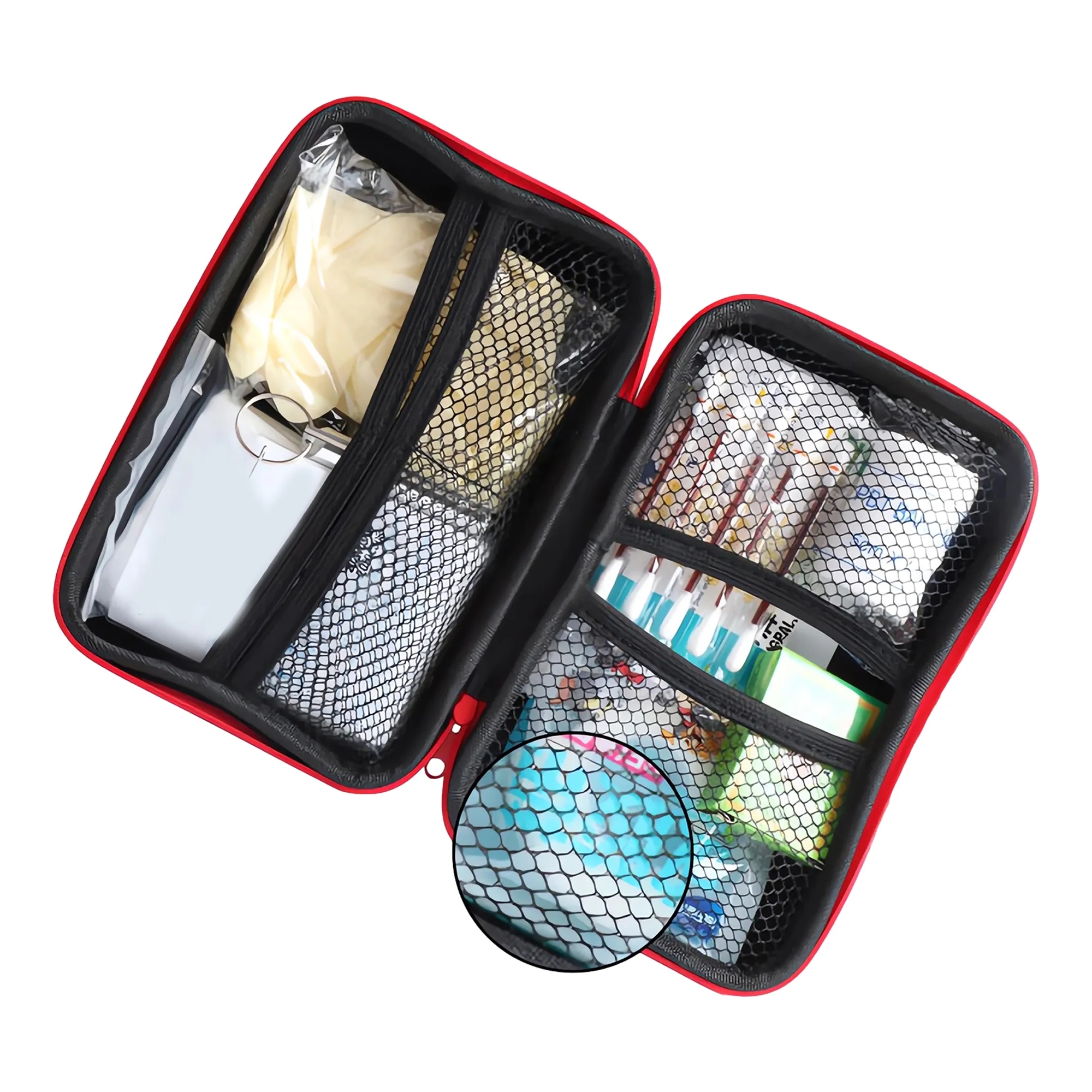 MOQ 100 EVA Hardcase First Aid Kit Empty Bag 2