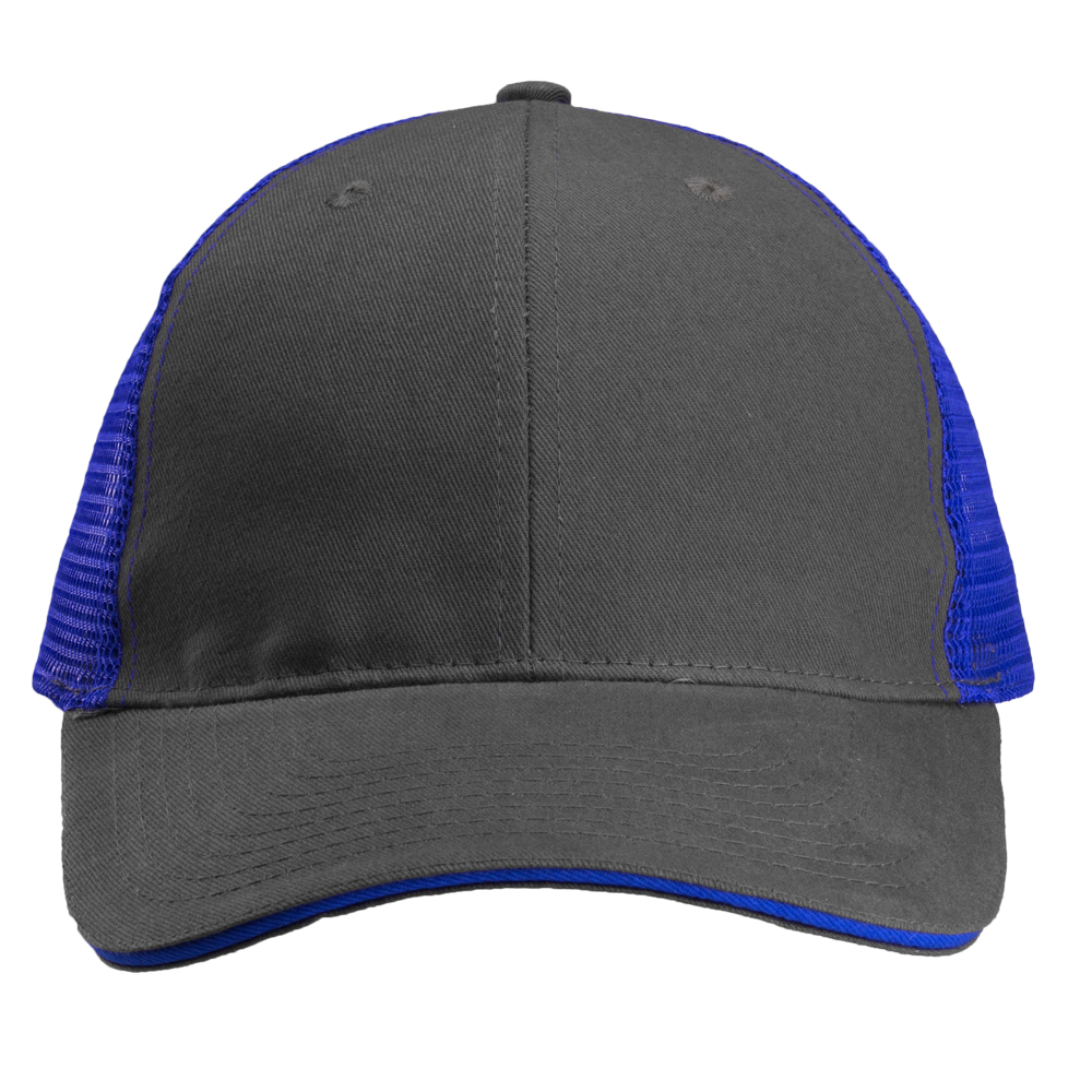 Seneca Two Tone Structured Mesh Trucker Hats 6