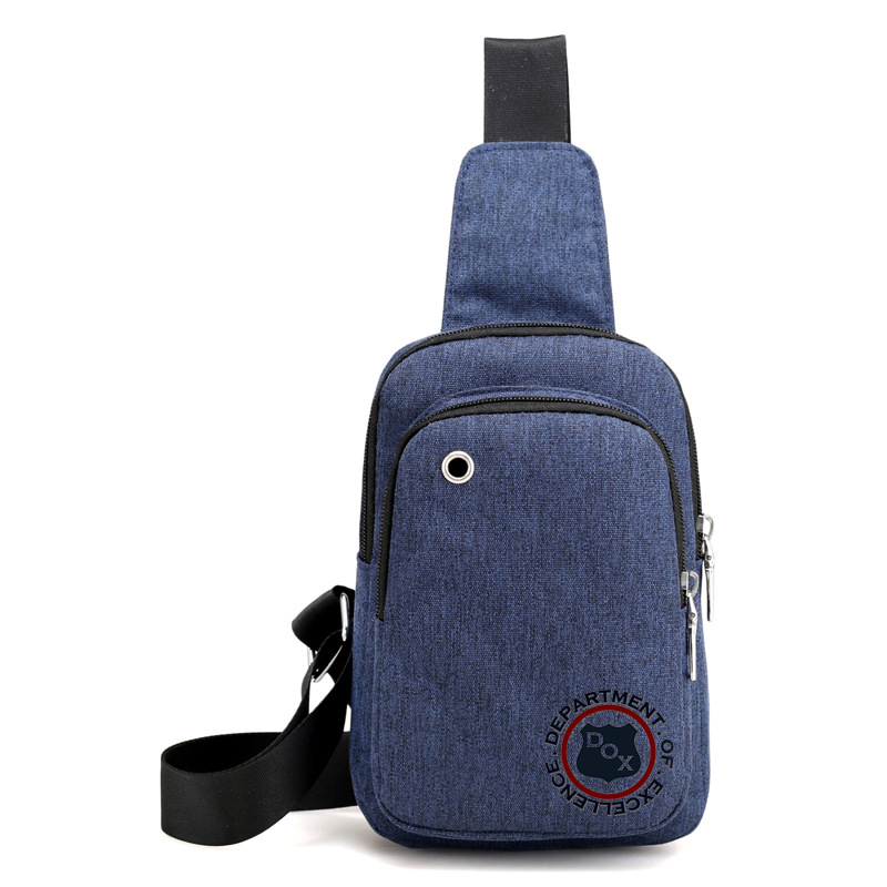 Portable Headphone Hole CrossBody Bag 3