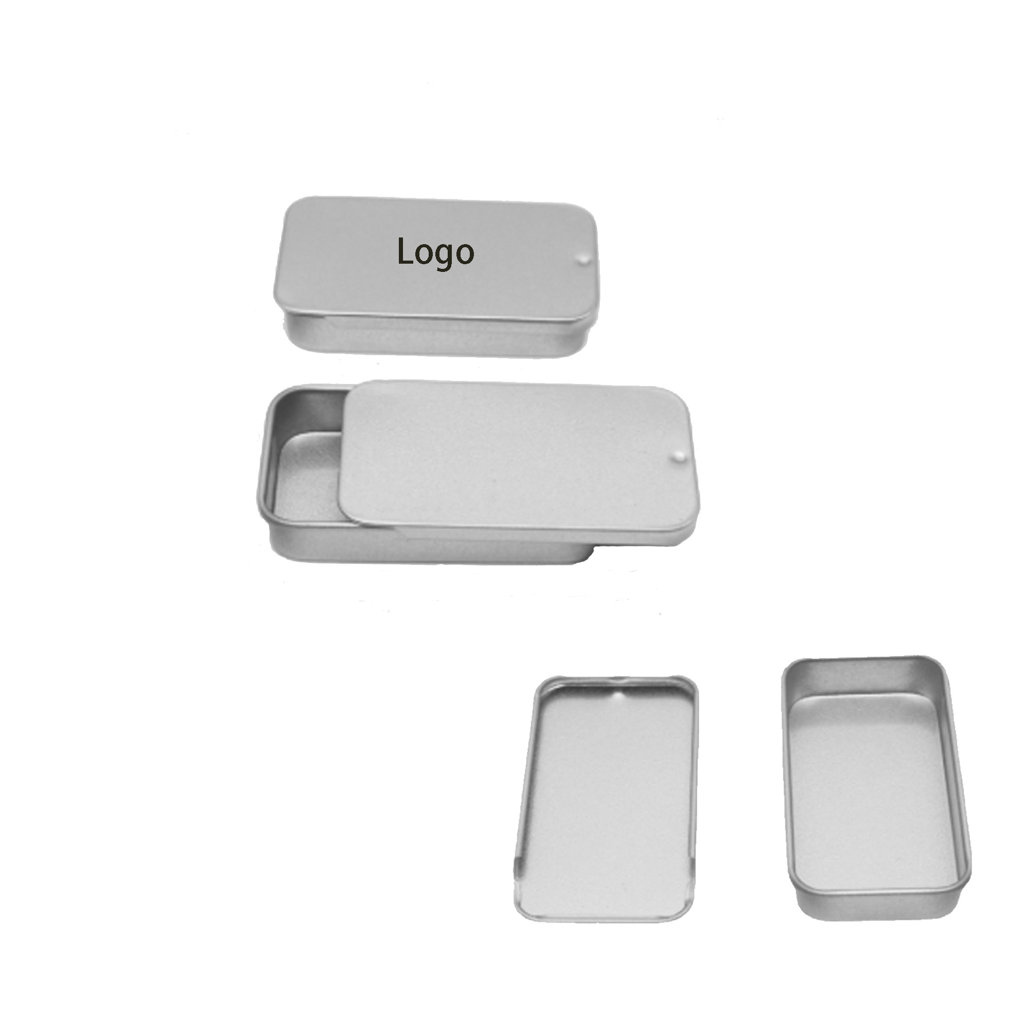 Rectangular Slider Mint Tin MOQ 50PCS 1