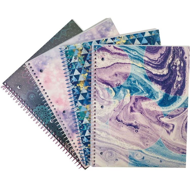 Fresh Prints Notebooks - 4 Designs 1 Subject 1