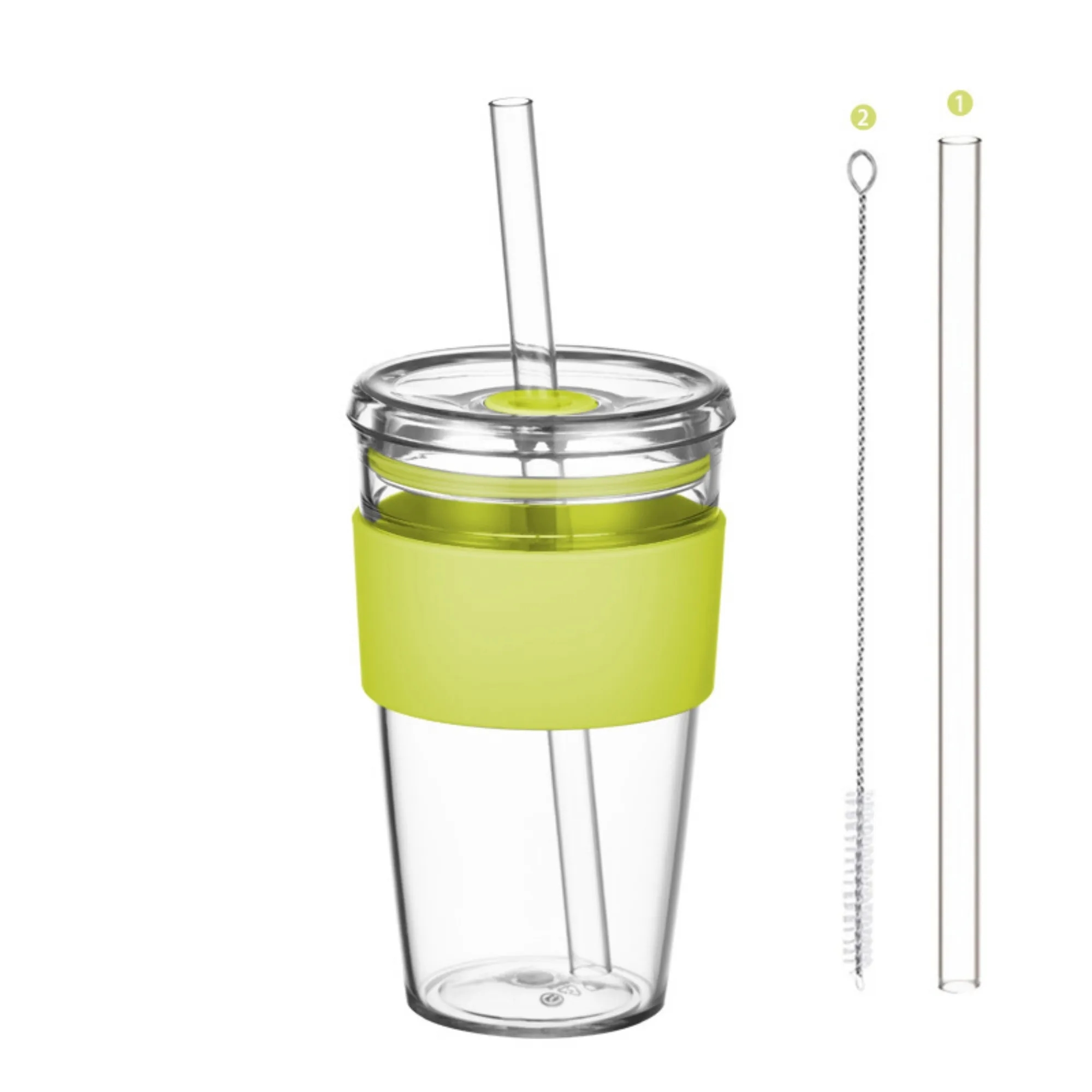 Tritan Sleeve Straw Water Cup 13