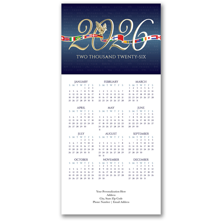 Wings of Peace Calendar 2