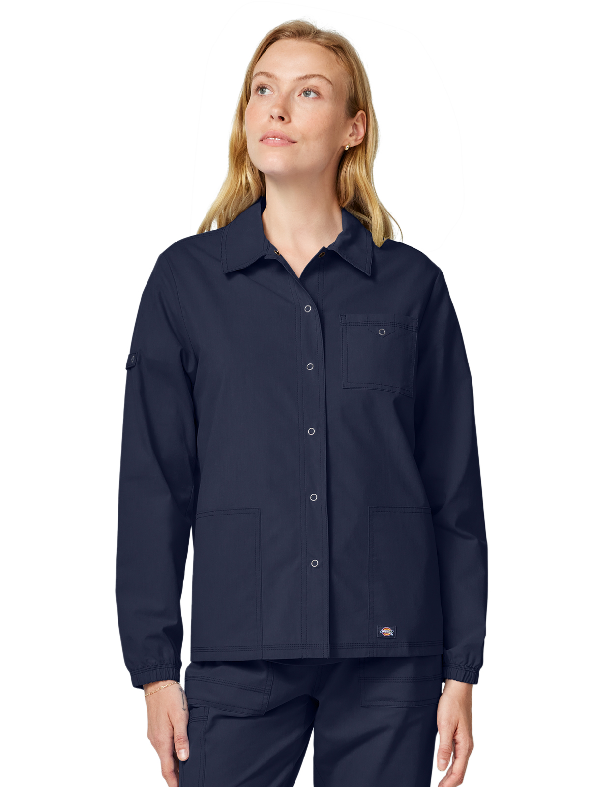 Dickies Medical - Forge - Women's 3-Pocket Snap Front Jacket 1