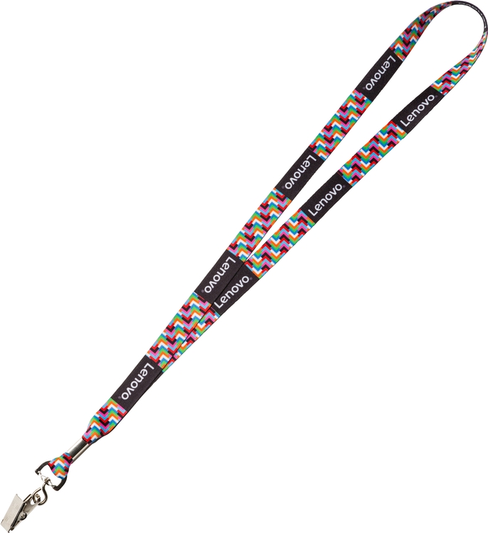 5/8" Heavy Weight Satin Lanyard 1