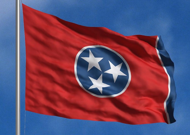 Tennessee State Flag - 3' x 5' - Nylon 2