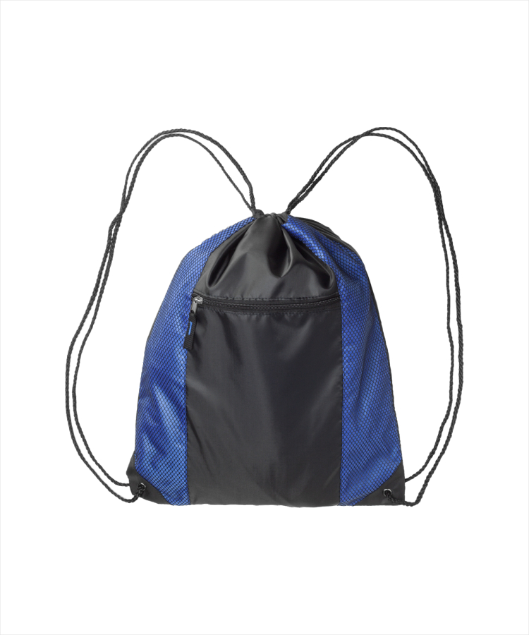 Union Printed - Zipper Pocket Drawstring Bags 2