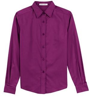 Ladies' Long Sleeve Oxford Button-Down Easy Care Shirts