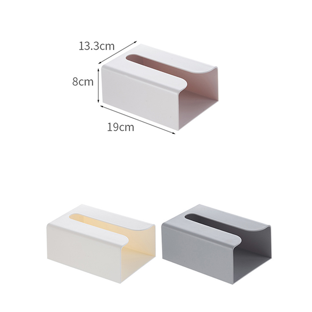 Wall-mounted adhesive tissue box 3