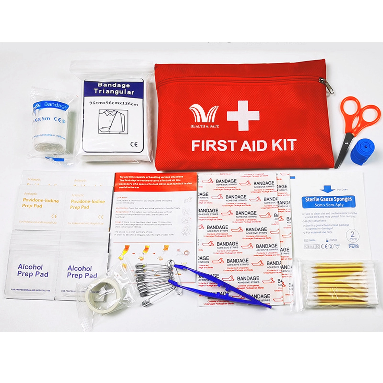 79 Pieces Pocket First Aid Kit 1