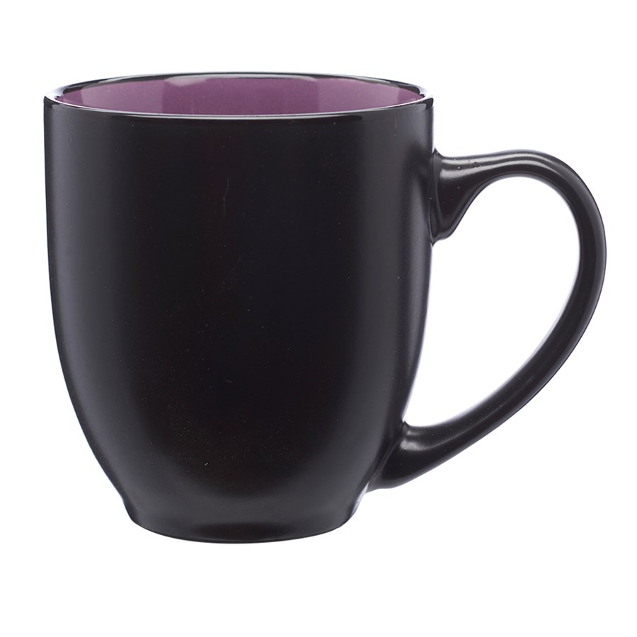 Two-Tone Bistro Style Ceramic Mug, 16 oz. 14