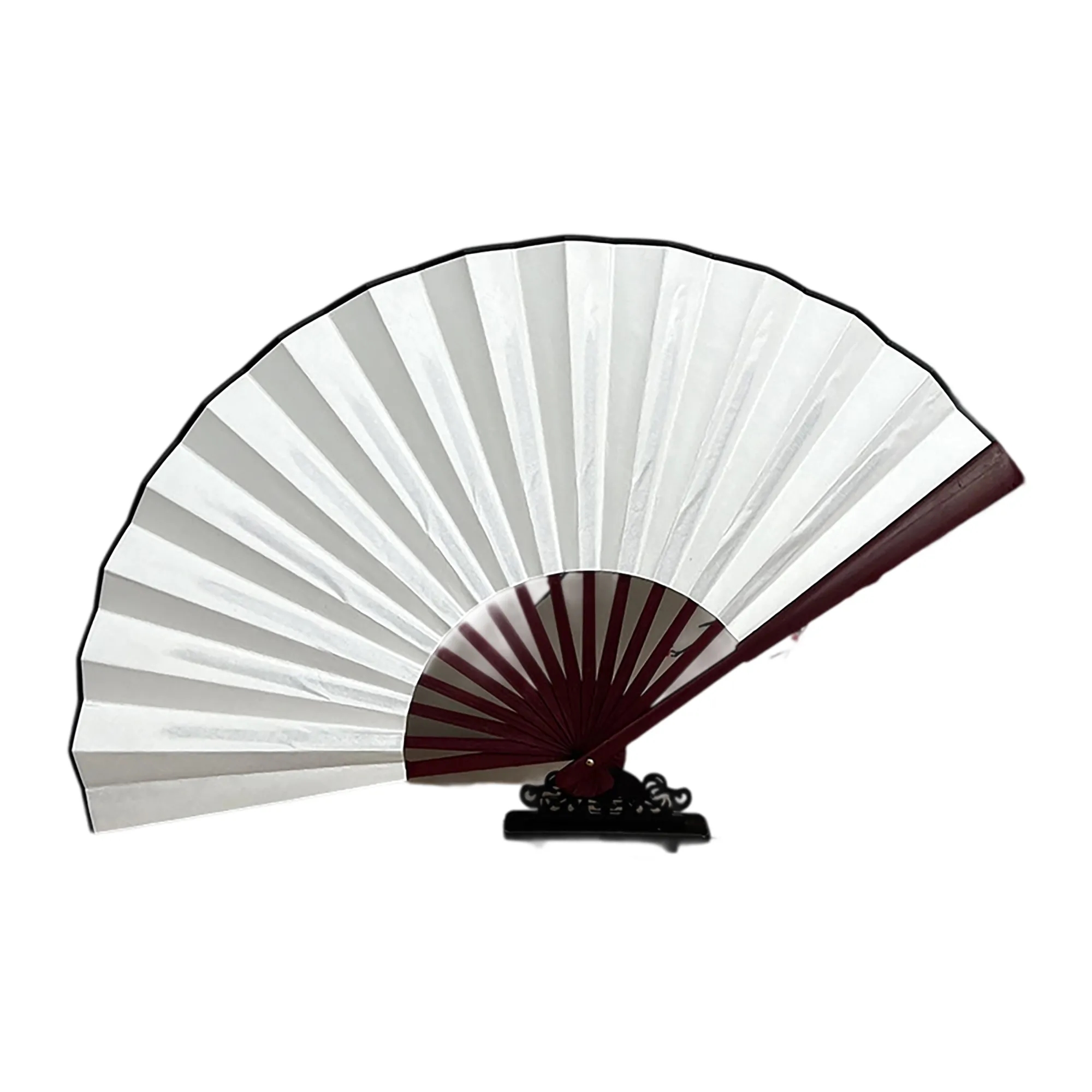 Bamboo Silk Fan 5