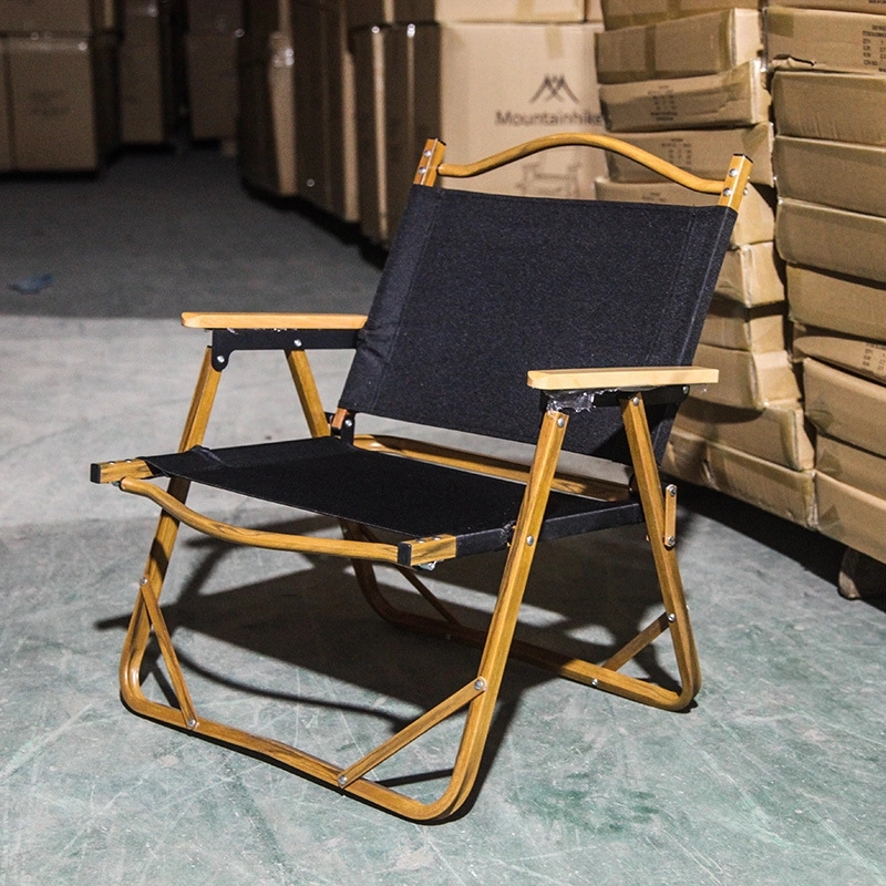 Wood Folding Camping Oxford Chair 2