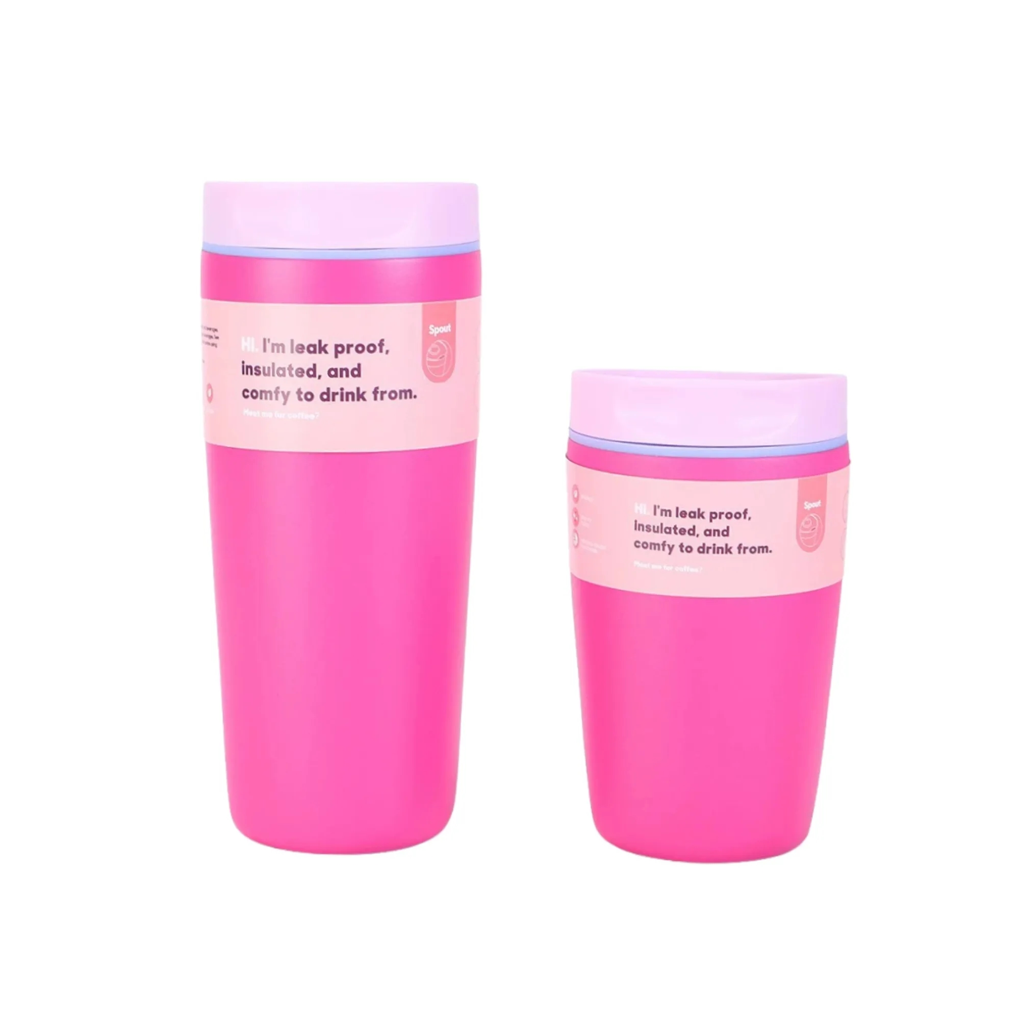12OZ Portable Colorful Sliced Insulated Coffee Cup 4