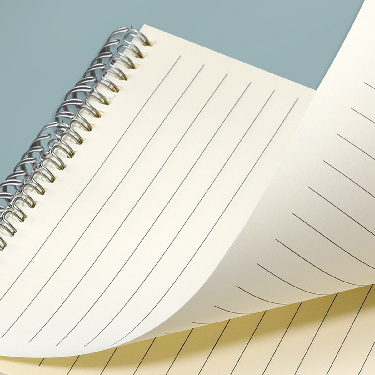 B5 Eco-Friendly Kraft Spiral Notebook Lined Pages Journal 7