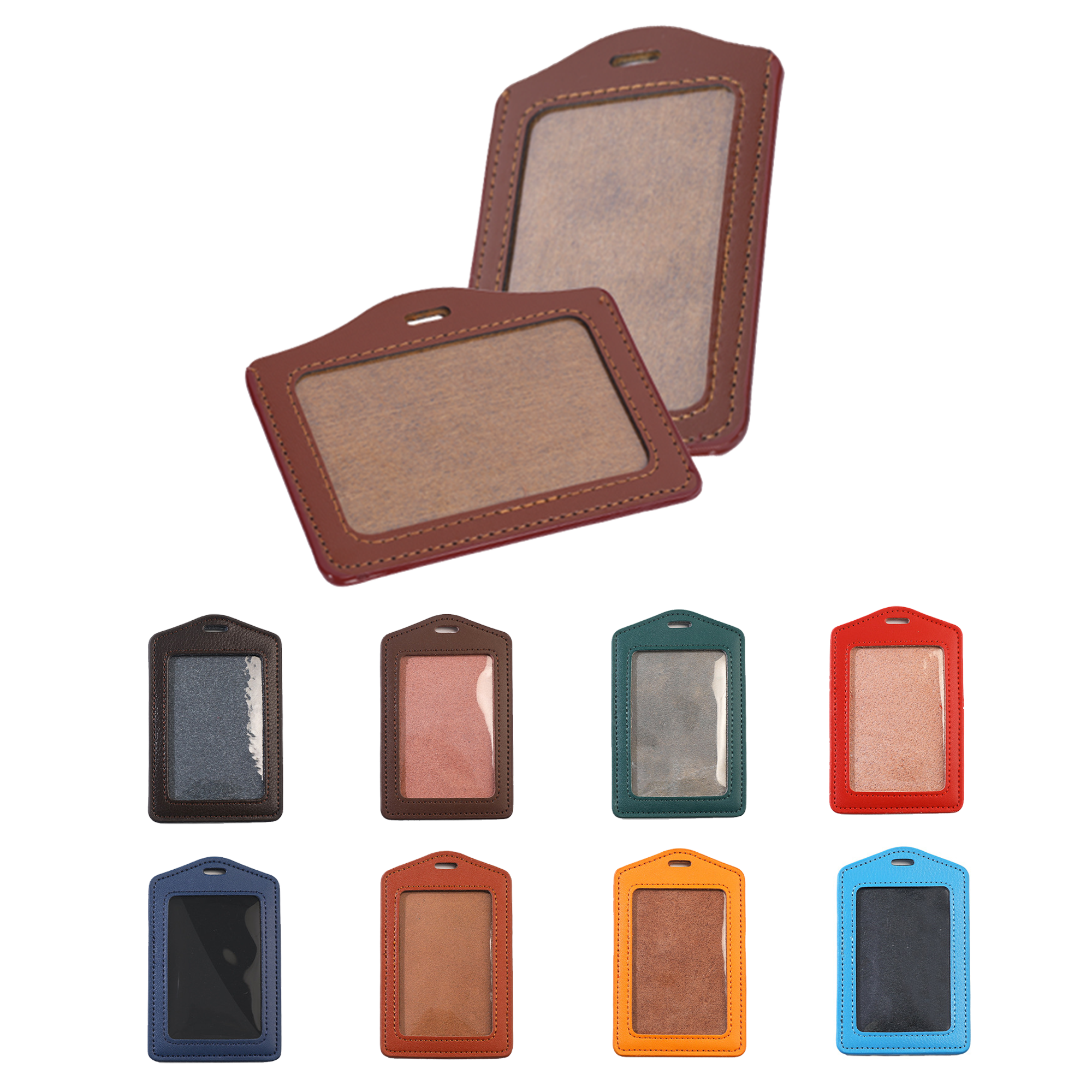 Leather Work Card With LOGO Printing 3