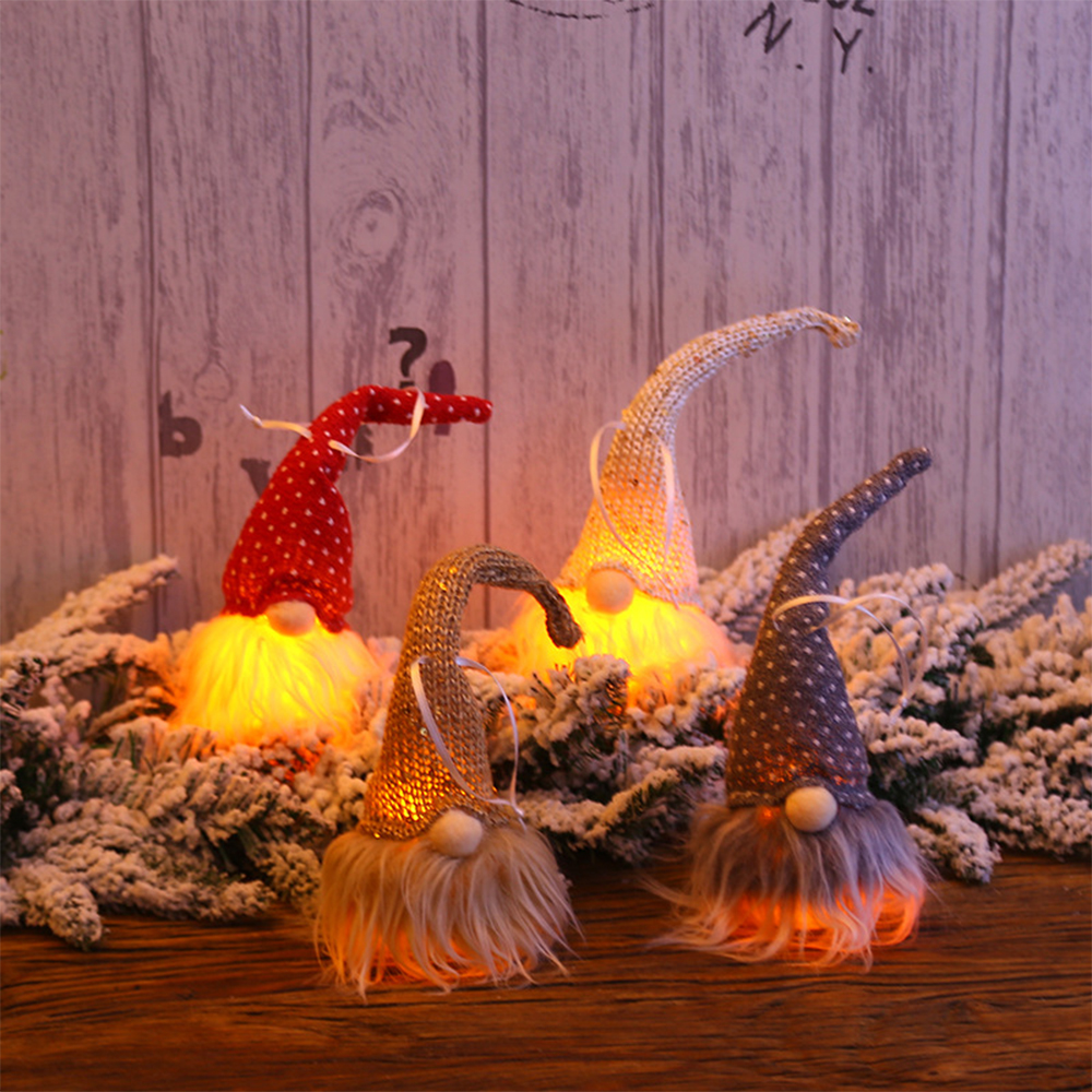 Christmas Rudolph Forest Doll With LED Lamp 5