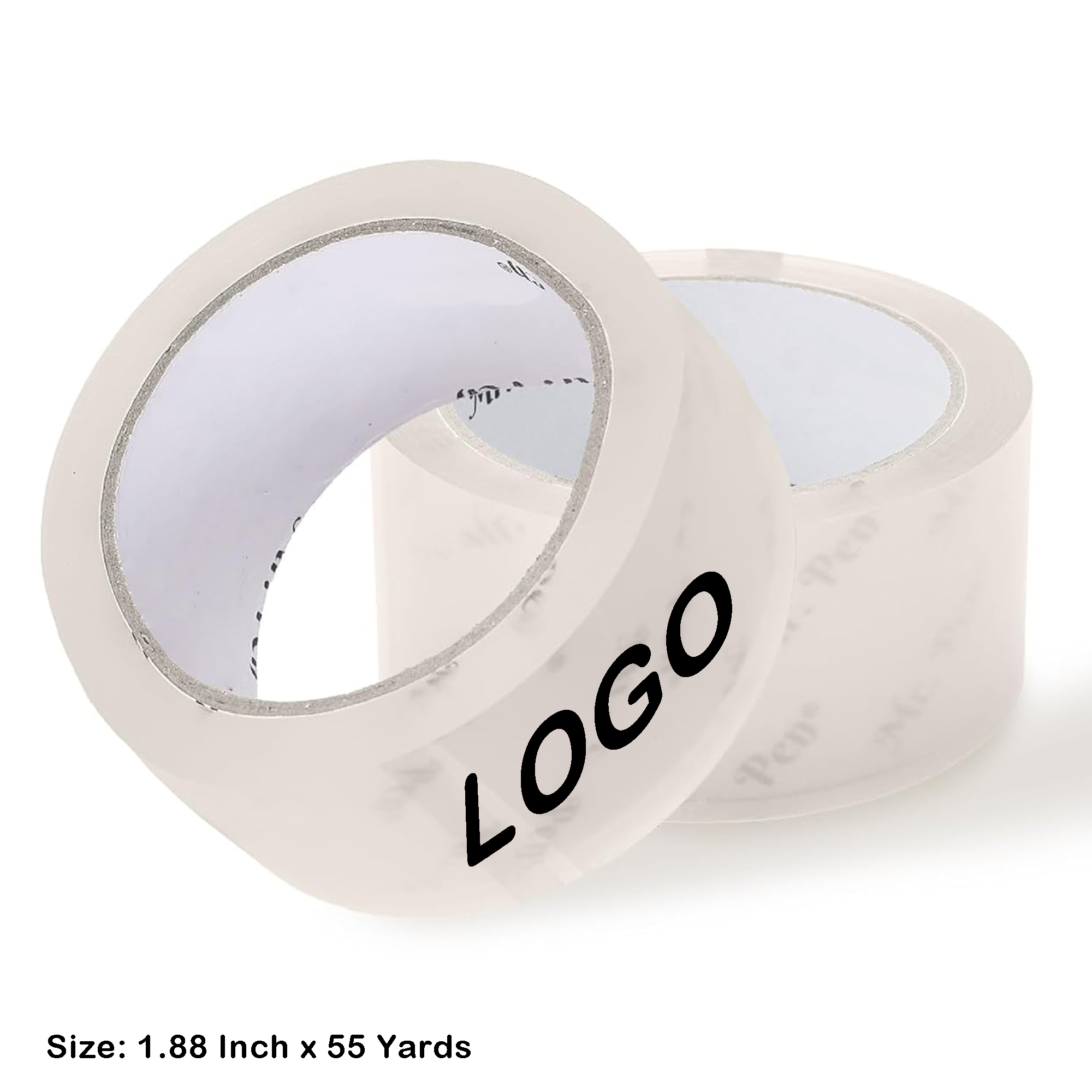 Custom Logo Packing Tape - 1.88 x 55 Yards 2