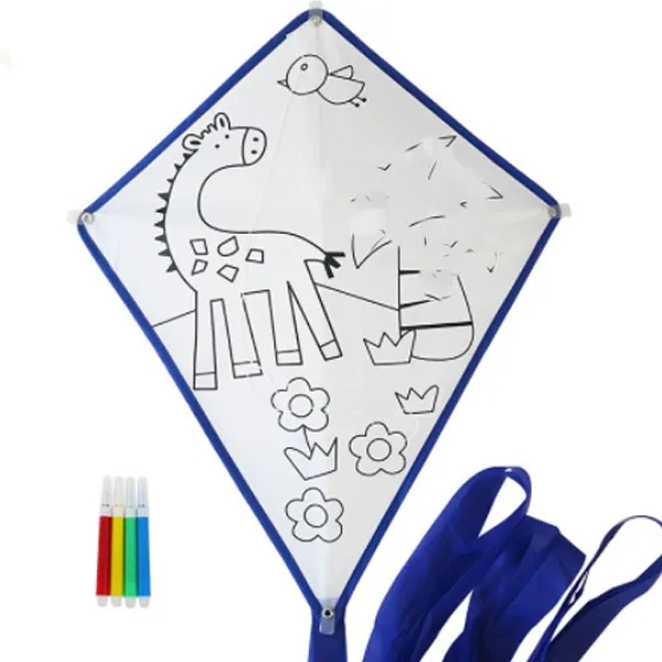 DIY Painting Kids Beach Kite Making Kit 3