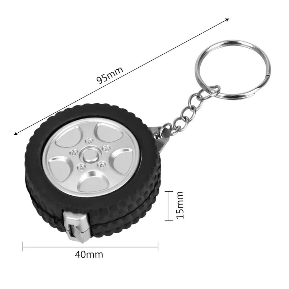 Tire Tape Measure Keychain 5